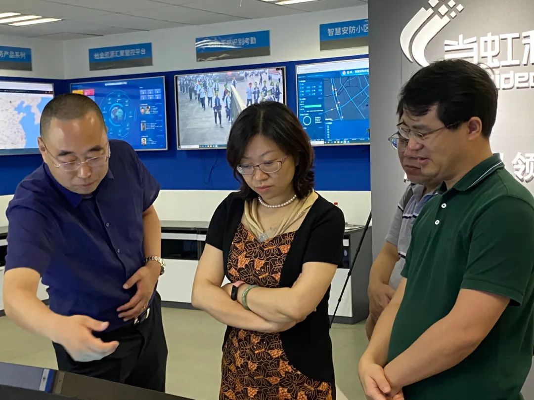 杭州市科技局党组书记周扬一行考察调研太阳成集团tyc122cc
