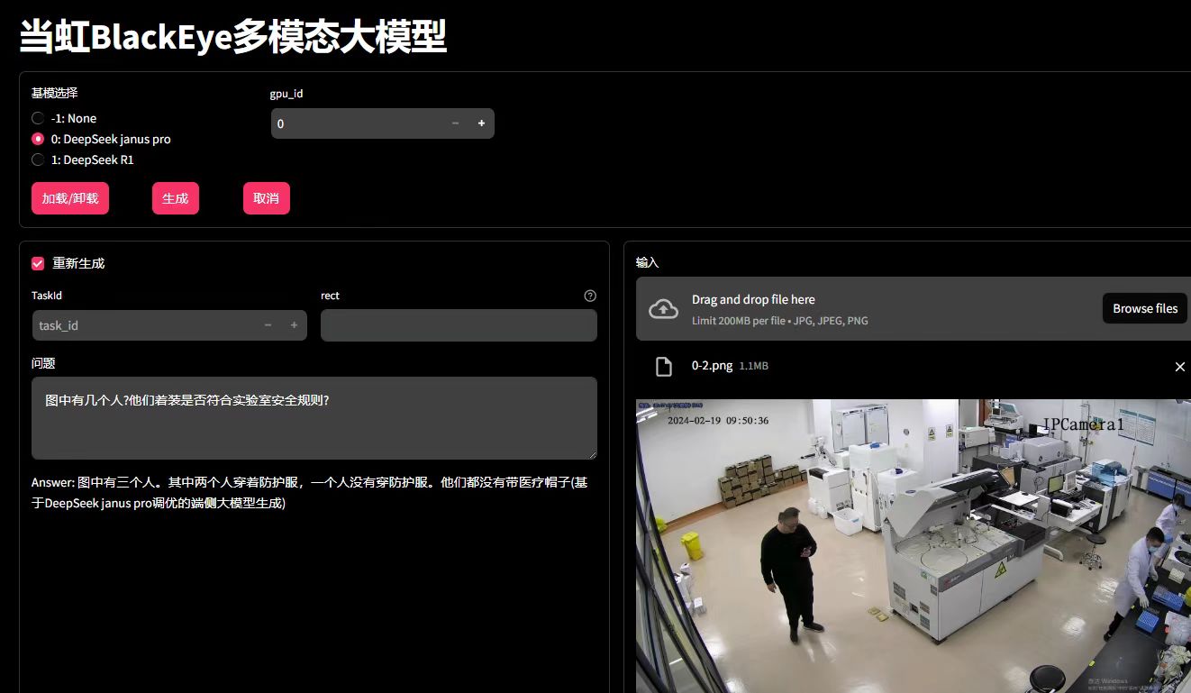 太阳成集团tyc122ccBlackEye多模态视听大模型完成DeepSe